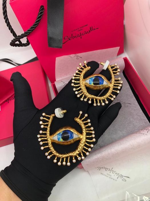 Серьги Schiaparelli с упаковкой