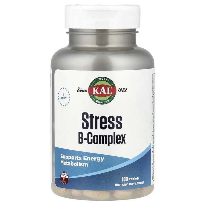 KAL Stress B Mag Glycinate Глицинат магния стресса B Stress B-Complex
