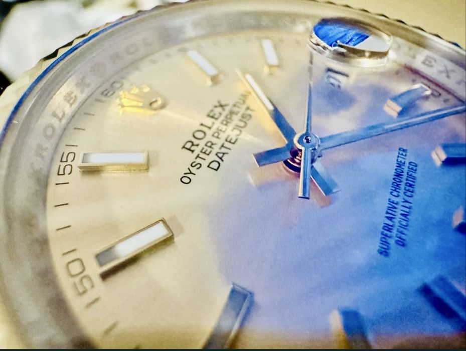 Vand ceas suflat cu aur 18k