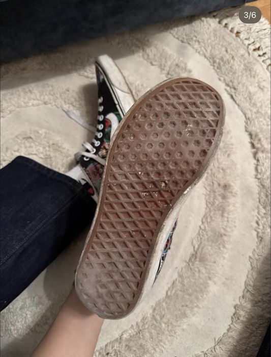 Custom design marvel Vans, кецове  универсални и за мъж и за жена