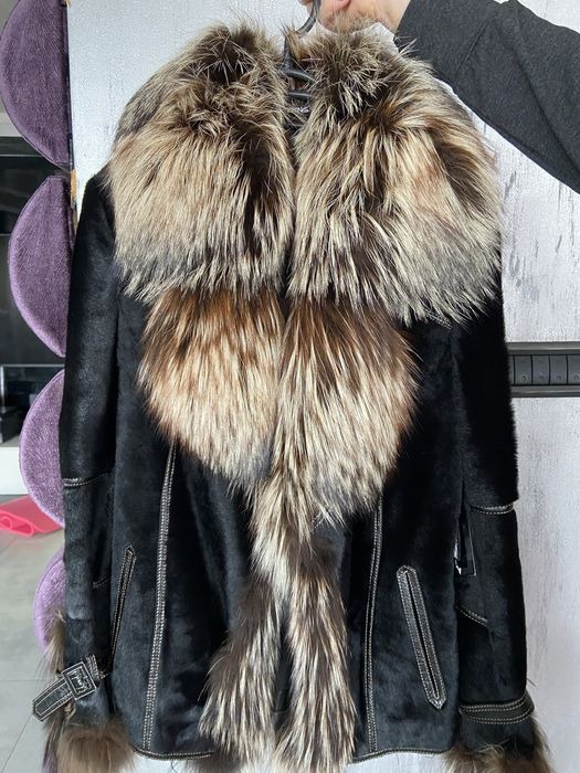 Кожено палто