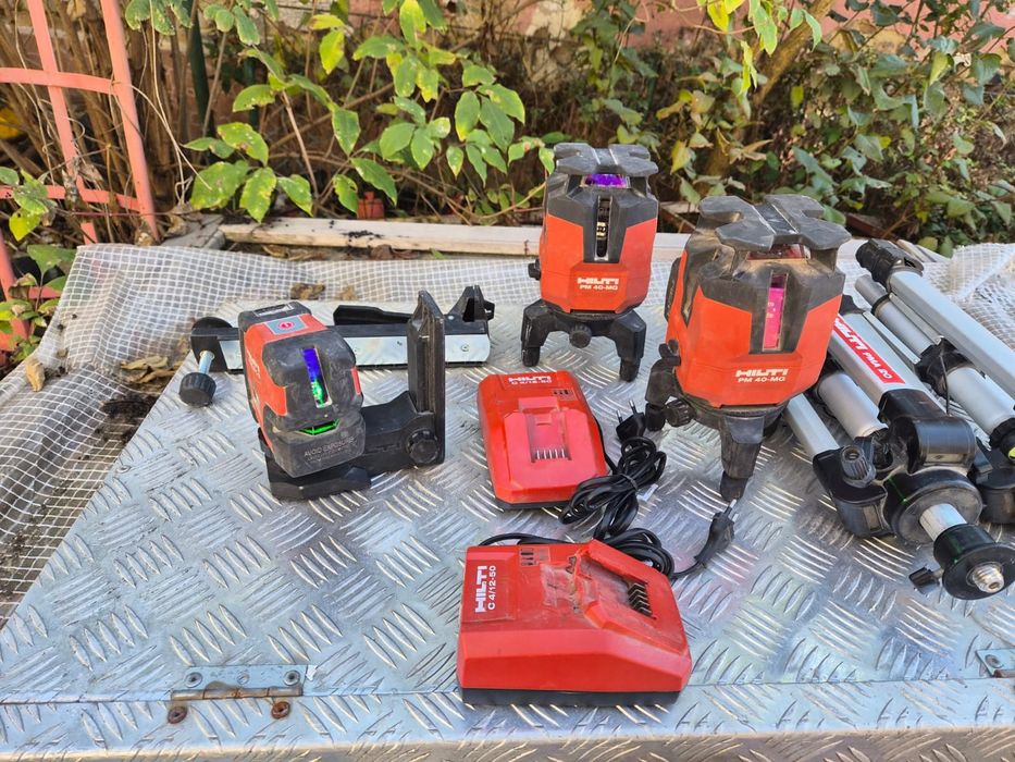 Nivela laser Hilti PM 40 - MG  / PM 2- LG raza verde