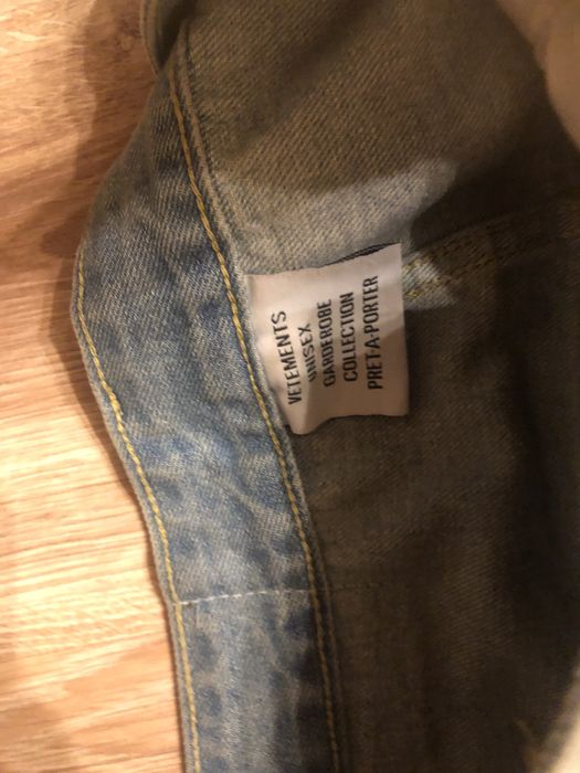 vetements джинсы