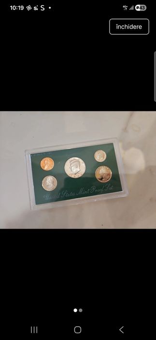 Monede din argint pentru colectionari