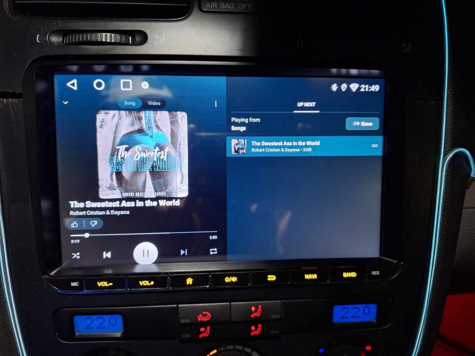 Navigatie CarPlay/Android auto