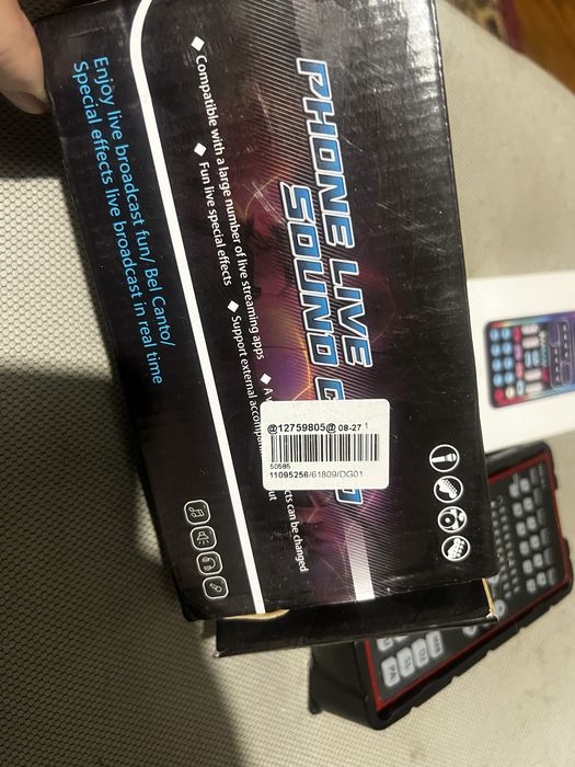 Placă de Sunet Profesională NC-A1 – Live - modificare voce