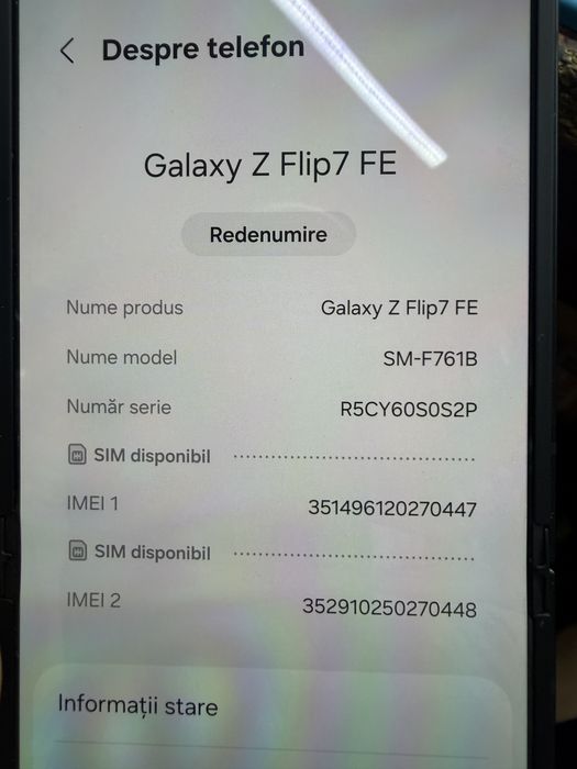 Samsung Galaxy Z Flip 7 FE