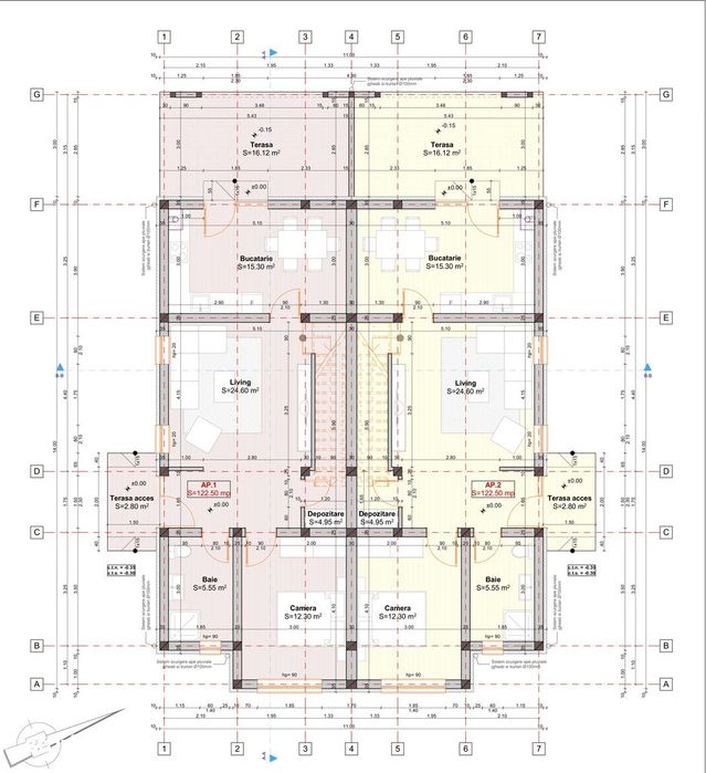 Duplex Modern in Chisoda zona linistita