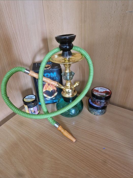 Narghilea + cărbuni si 3 arome, schimb cu casti wireless decente