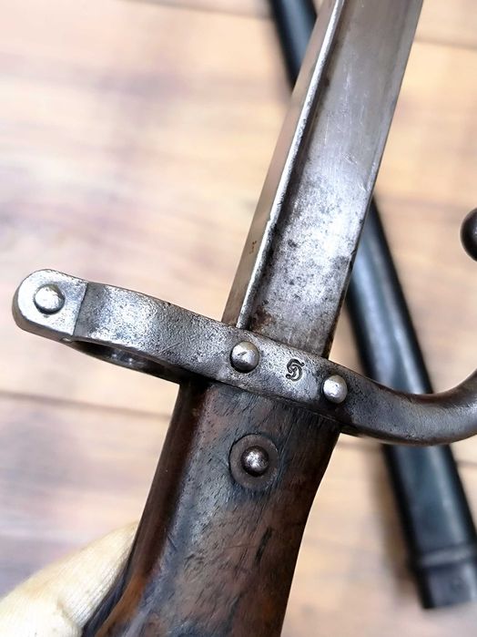 Френски щик нож байонет ГРА GRASS M1874 Waffenfabrik Steyr 1885
