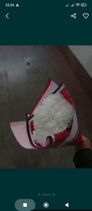 Продаю искусственные цветы из салфеток на заказ. Gullar salfetkadan