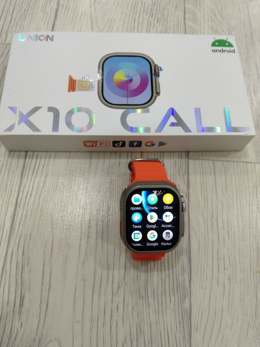 Смарт часы X10, Wi-Fi, Android