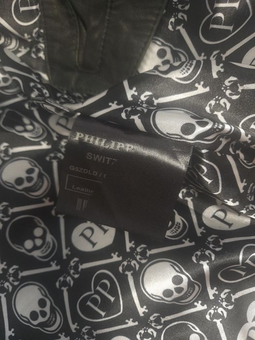 Geaca  piele Philip Plein
