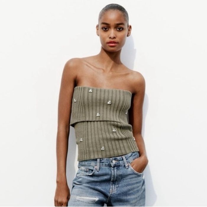 Плетен топ Zara