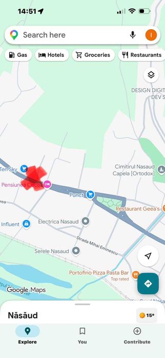 Spatiu comercial, parter, 37 MP, George Cosbuc, nr.40.