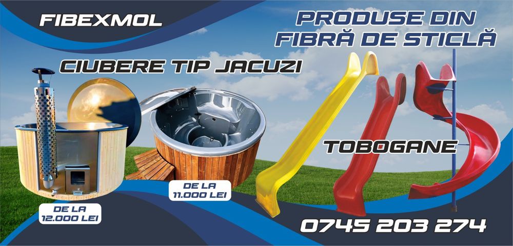 Ciubăr din fibra de sticla