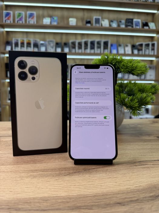‼️ iPhone 13 Pro Max Gold 128Gb - Stare foarte buna - Garantie 12 luni