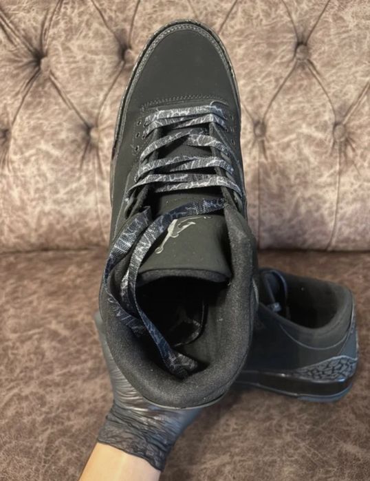 Jordan 3 Black Cat Marimea 42 Calitate Premium