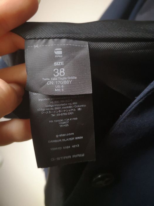 G - star raw дамско сако