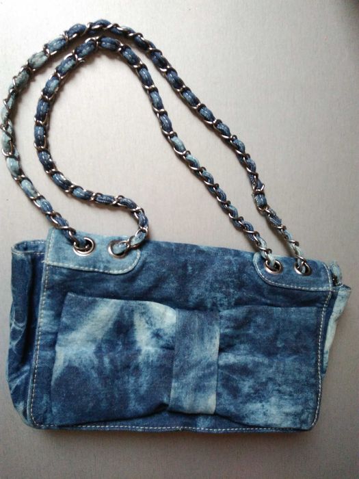 Чанта от дънков плат