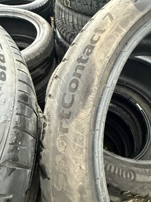 245/40/18” 2 buc  CONTINENTAL SportContact 7. dot 2023.vară.Impecabile