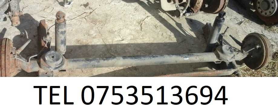 Punte spate MATIZ   cu roti si cablu de frana pt MOTOCULTOR