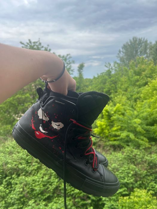 Vând ghete convers mărimea 44 waterproof x custom joker by custombygb