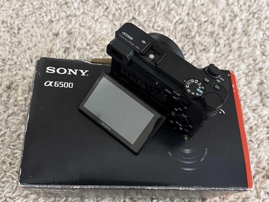 Vand schimb sony a6500 stabilizare 5 axe impecabil ca nou