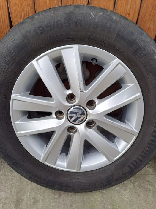 Jante aliaj originale  R15 VW 5x112 ET47  Caddy  Golf  Touran Octavia