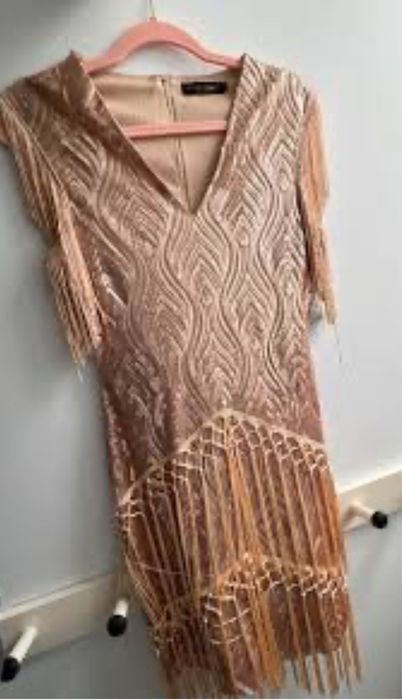 елегантна парти рокля BABEYOND стил Гетсби