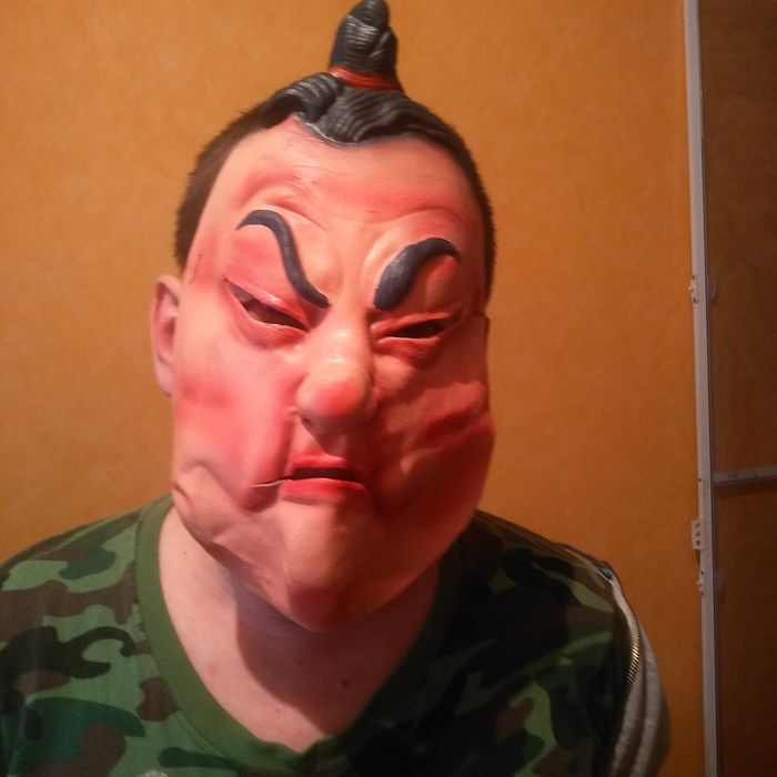 Шрэк маска Сумоист