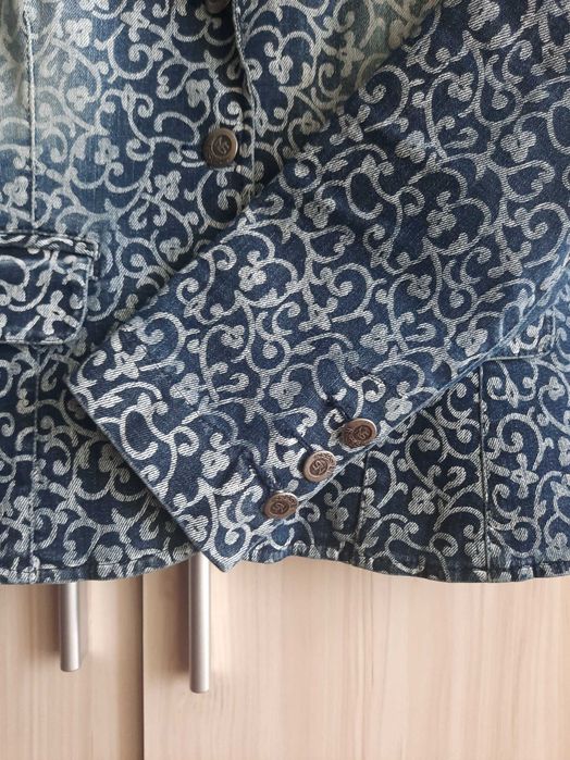 Елегатно дамско дънково сако