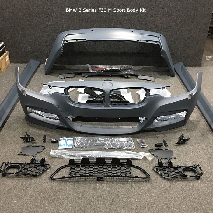 Bmw F30 F31 M пакет M performance пакет броня преден лип прагове дифуз