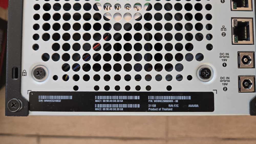NAS WD DL4100 defect