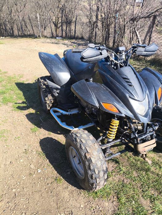 vând atv dinli 450 cc