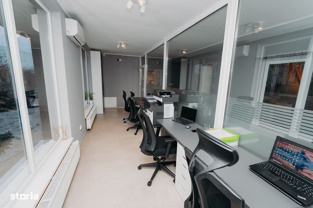 Spatiu comercial si depozit la DN, PLAZA M , Cristesti / sediu firma