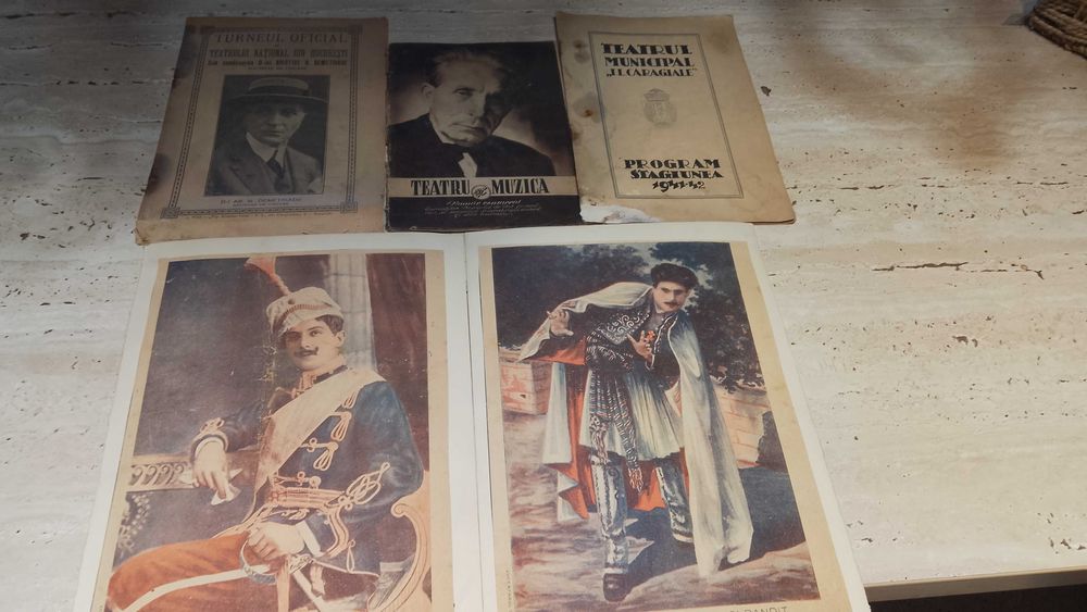 Programe/RevisteTeatru 1926-1953 + ilustratii N. Leonard