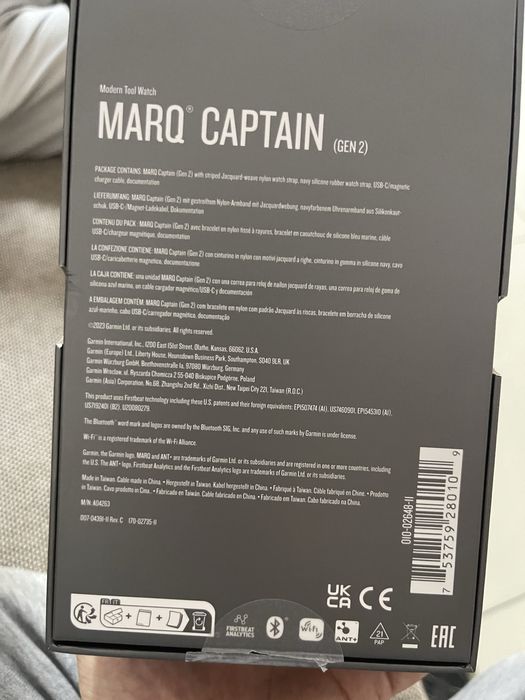 Garmin marq capitan, golfer, athlete, adventure, commander, aviator