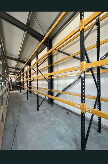 Rafturi metalice depozitare marfa manual cu polițe