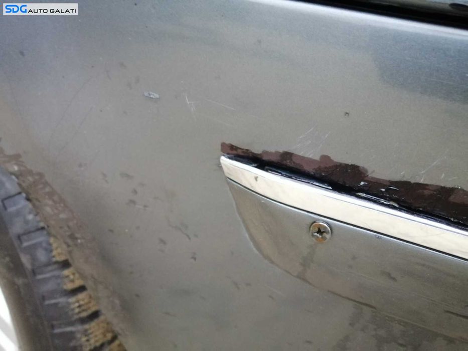 Bara Spoiler Spate cu Locas Senzori Parcare cu Defect BMW Seria 7 E65 E66 730 Facelift 2001 - 2008 Culoare A36/7 Titangrau II Metallic [L4823] [RAFT]