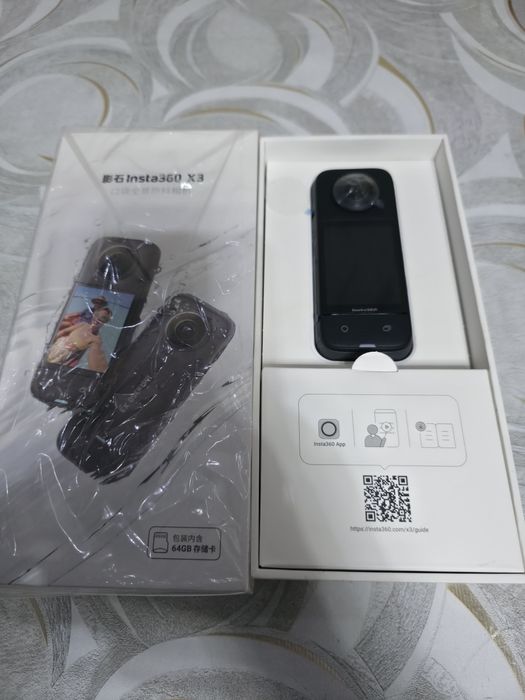 Экшен камера INSTA 360 X3