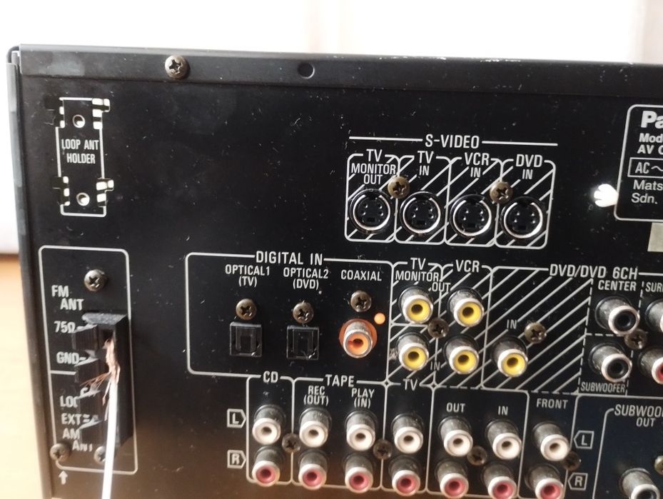 Panasonic AV control receiver SA-HE70 class H+на 110 волта