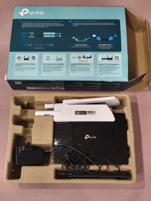 TP-LINK MR400 LTE OneMesh Mu-Mimo