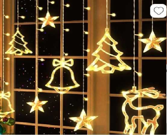 Perdeaua luminoasă de Crăciun