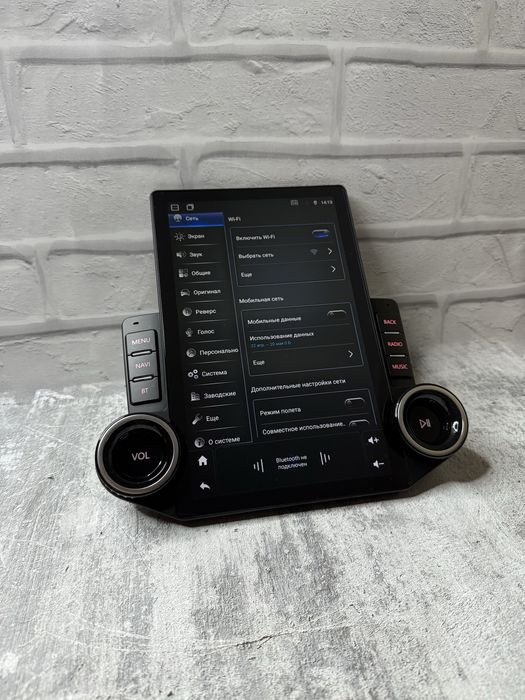 Магнитола Tesla 2K экран 8 Ядер сим карта 4/64Г CarPlay для любое авто