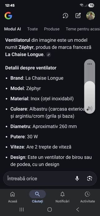 Ventilator inox Zephyr