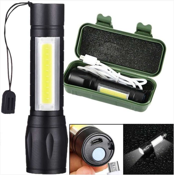 Led Фенер Police. Фенерче Полиция с Лупа и Концентриран Лъч и Zoom. Лед Лампа за Дома. Къмпинг Фенер за Двора.Силна Светлина.Kampig Feneri Fener Lampa