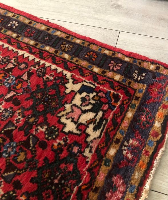 Mid century covor Iran traversa 200/70cm