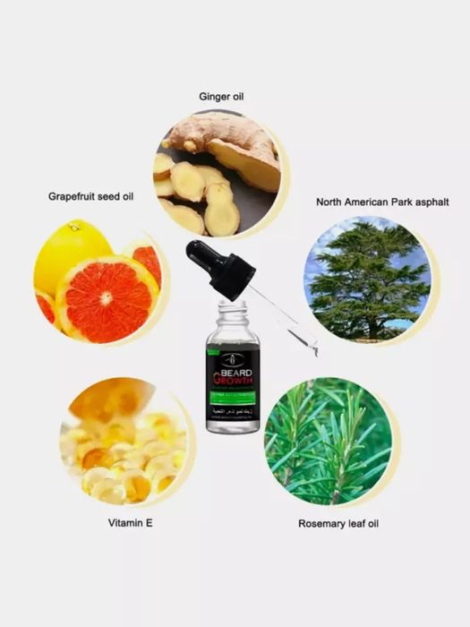 Beard oil soqol oʻstirish uchun yogʻ