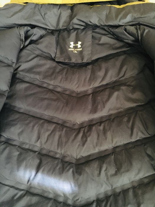 UNDER ARMOUR USA STORM оригинальный пуховик на гусином пуху подарок
